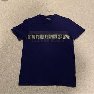 Calvin Klein Purple/Blue Shirt, S for Men